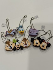 Disney Keychains Mickey, Minnie, Donald, Goofy, Chip, Dale, Alice Lot