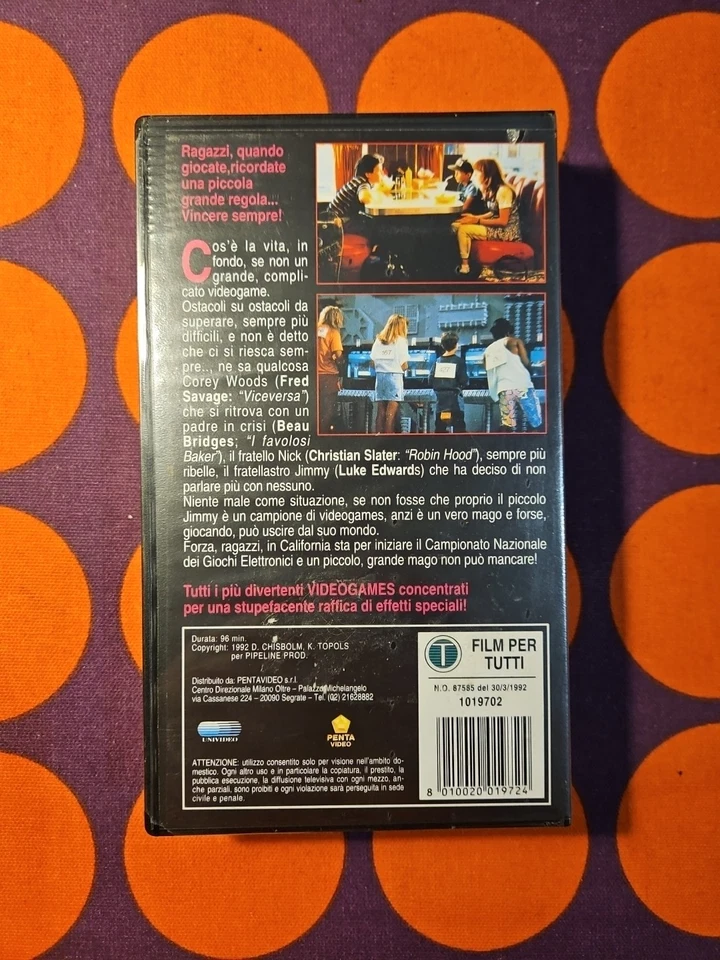 VHS Il Piccolo Grande Mago  dei Videogames *** NUOVO SIGILLATO *** - Immagine 4 di 4