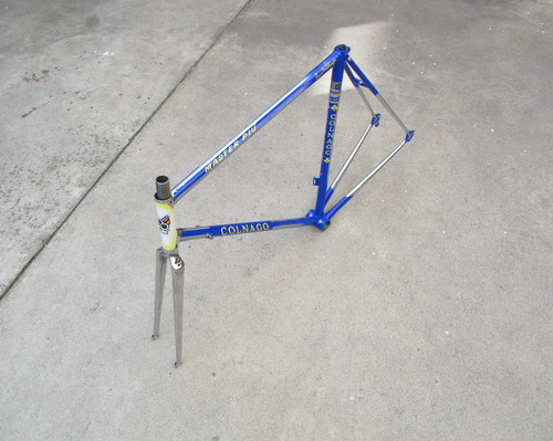 Vintage 1990's Colnago Master Piu Steel Rim Brake Frame & Fork