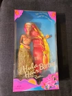 Mattel Barbie Hula Hair Doll Pink and Gold, 1996 Vintage, No. 17047