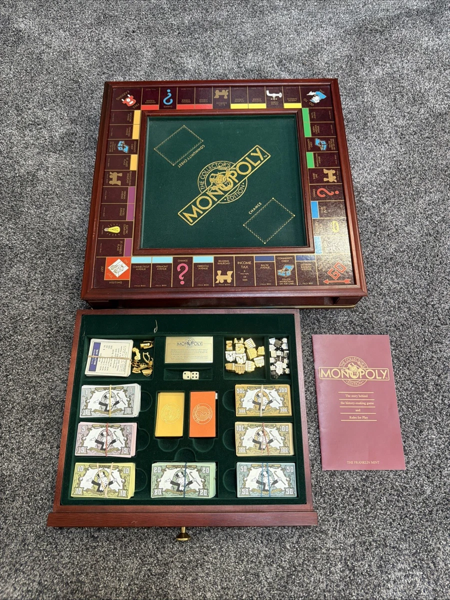 25+ Franklin Mint Monopoly Board & Traditional Games for sale