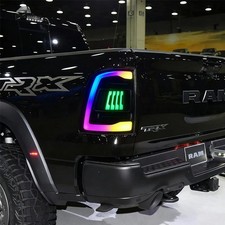 Rgb Car Tail Lights For Dodge Ram 1500 2500 2009-2018 Auto Rear Back Lamps