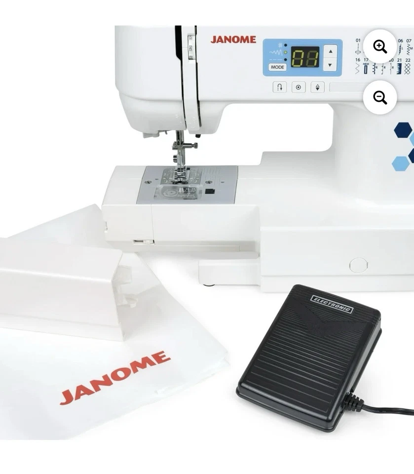 BRAND NEW IN BOX JANOME C30 Computerized Sewing Machine urNew Crafting Sidekick - Image 3 of 4