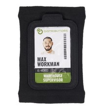 Squids 3388 Wrist Id Badge Holder, Small Storage Pocket