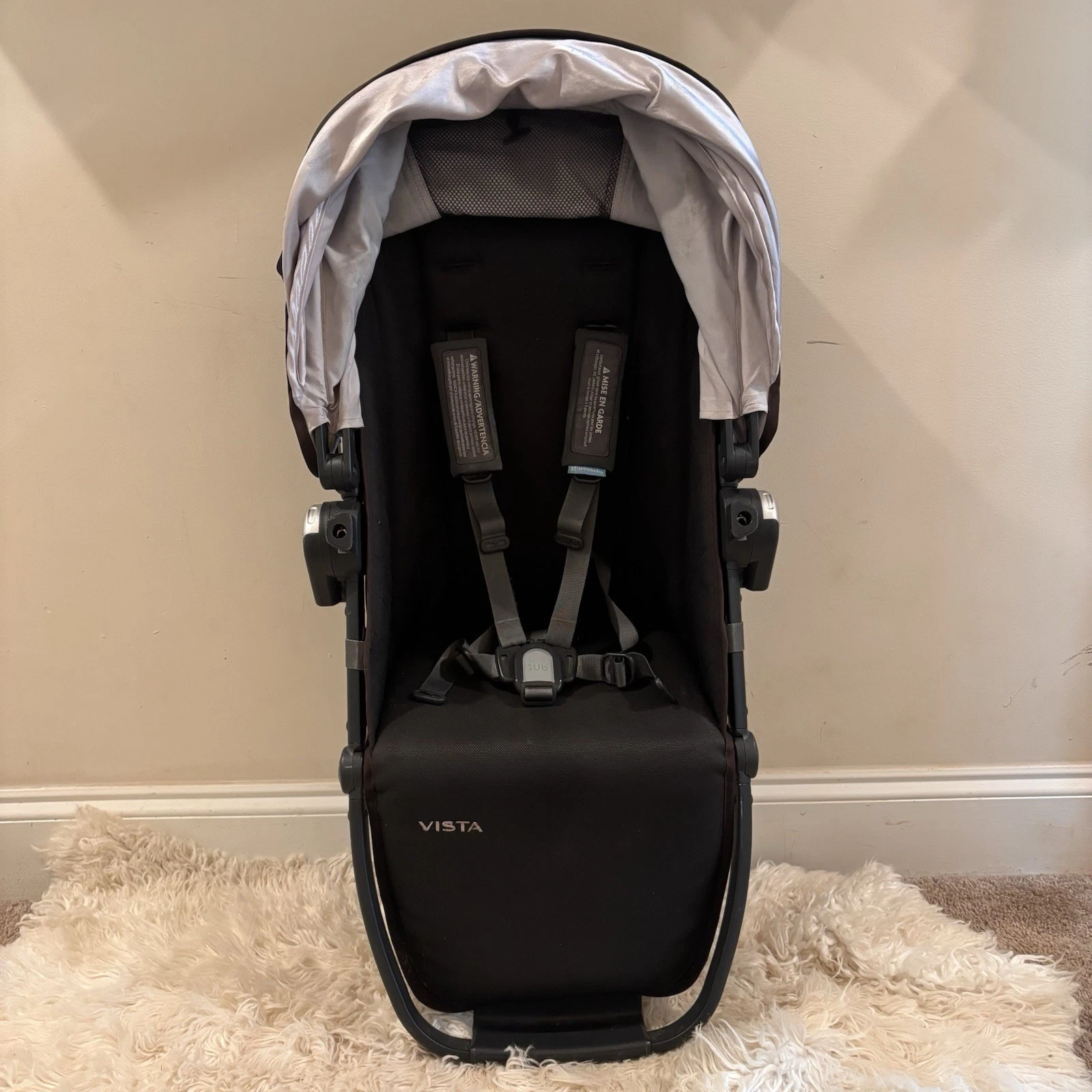 UppaBaby Vista Toddler Upper Stroller Seat In Black With Canopy 2018
Opens in a new window or tab