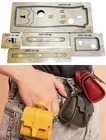 Die Cut Embossing Template, Mini Bag Leather Cutting Die Punch Tool