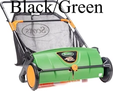 Scotts Outdoor Power Tools LSW70026S 26-Inch Push Lawn Sweeper, Black/Green