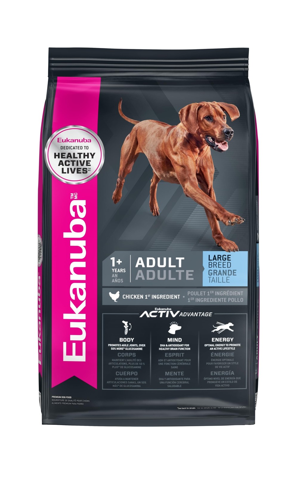 Eukanuba Adult Large Breed Dry Dog Food, 30 lb Bag 30 Pound (Pack of 1)