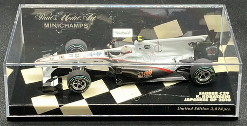 Minichamps 1/43 Sauber C29 Japanese GP 2010 K. Kobayashi 410100223 - Picture 3 of 4