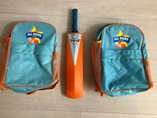 All Stars Cricket Starter Backpack x2 plus Bat Size 1