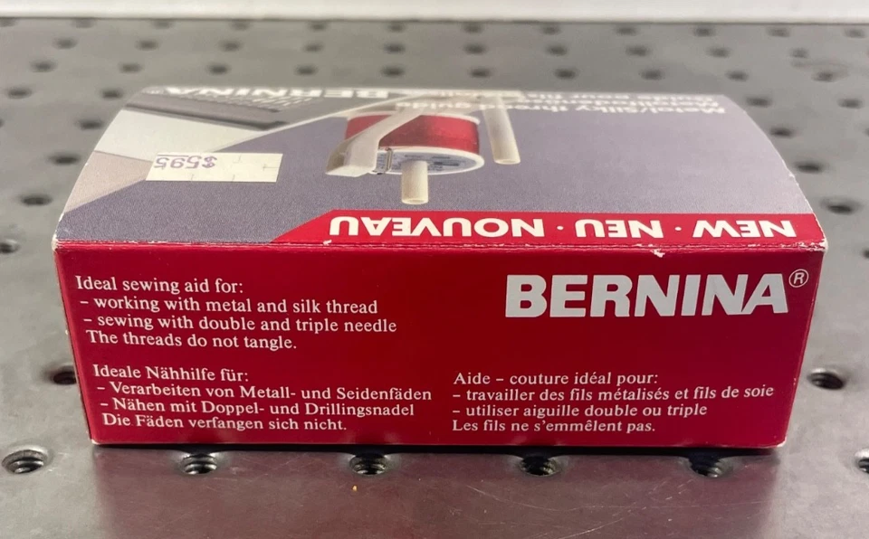 Bernina Record Metal Silky Thread Guide Old Style Part # 334190040 New in Box - Image 4 of 4