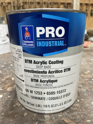 Williams Pro Pro Industrial Dtm Acrylic Sherwin Williams Dtm Semi
