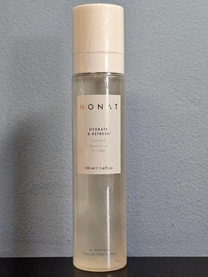 Monat Hydrate & Refresh Face Mist 3.4 oz / 100 mL - New / Sealed!