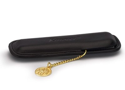 Kaweco Classic 2-Pen Black Leather Pouch I Pen Case Suitable for the Sport Se...