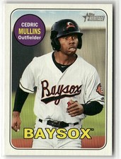 2018 TOPPS HERITAGE MINOR LEAGUE #35 CEDRIC MULLINS BOWIE BAYSOX