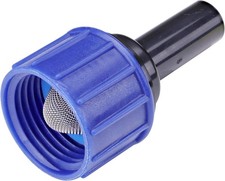 Drip Irrigation Compression Swivel Adapter - 1/4" Tubing to 3/4" Hose Connection