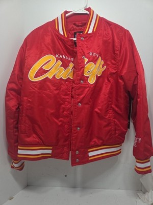 Men s new Kansas City Chiefs bomber jacket size Med