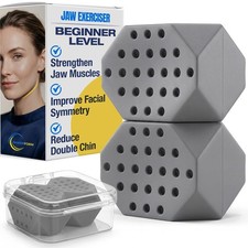 Jaw Exerciser for Men Women, Jawline Exerciser Strengthens Facial Muscles