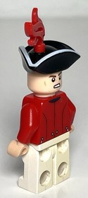 LEGO POC018 King George&rsquo;s Officer (2011, Pirates Of The Caribbean, 853219, 4193)