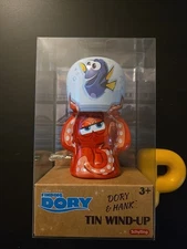 New!  Finding Dory • Dory & Hank - Tin Wind-Up - BeBots Schilling - Disney•Pixar