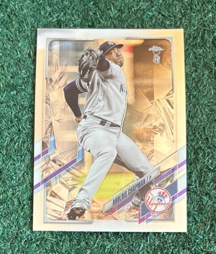Aroldis Chapman #96 2021 Topps Chrome Ben Baller Edition card