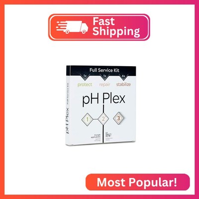 LIW pH Plex Full Service Kit - Protect, Repair & Stabilize Hair Care Treatment f