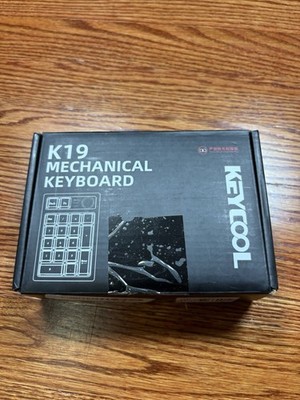 K19 Wireless Numeric Keyboard, Mechanical Number Keypad Hot-swappable Bluetoo...