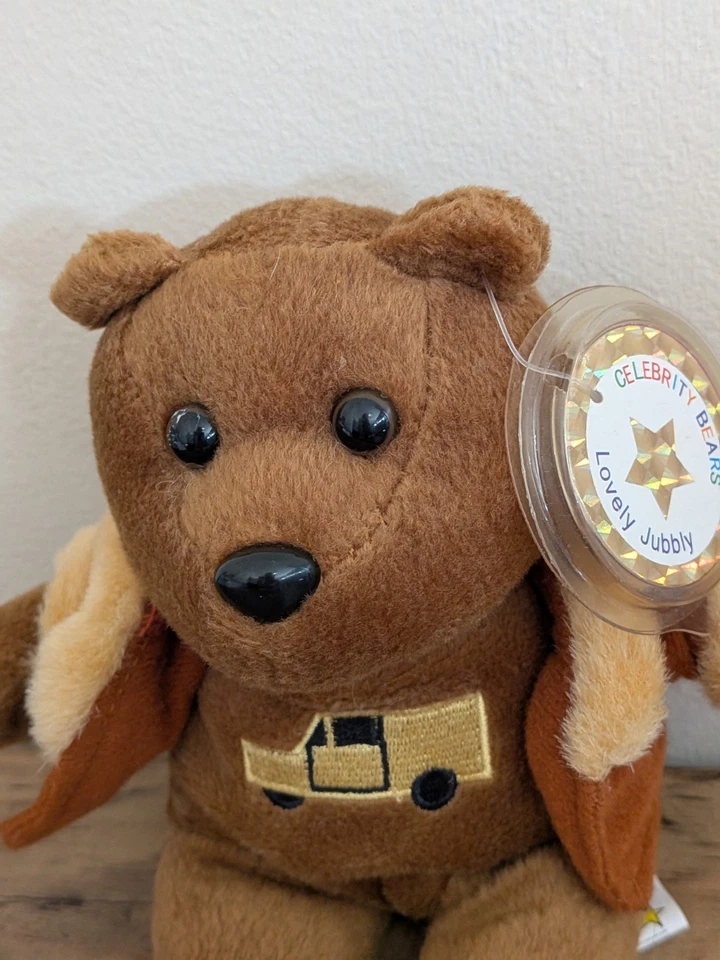 Celebrity Bears Lovely Jubbly Only Fools And Horses Del Boy Plush W/Official Tag - Image 4 of 4