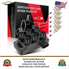 Ignition Coil & Spark Plug Kits For Mercury Mountaineer 4.0L 1998-2010