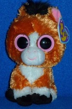 TY BEANIE BOOS - DAKOTA the 6" HORSE - MINT with MINT TAG - TAN VERSION
