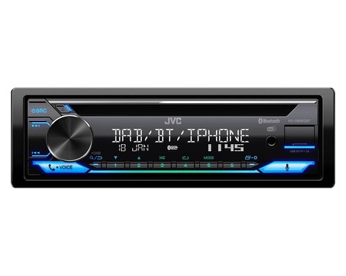JVC CD-Receiver Autoradio DAB+ Bluetooth für Suzuki Ignis 2000-2003 - Bild 4 von 6