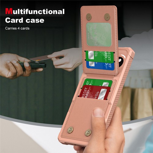 For Google Pixel 9 Pro XL 8 7 Pro 8A 7A Case Wallet Leather Shockproof Cover - Picture 2 of 61