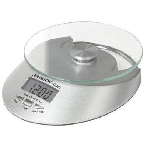 BILANCIA CUCINA DIGITALE JOHNSON KG.5 GR 1 PRECISIONE DUET