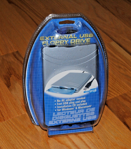 USB Floppy Disk Drive External Dynex DX-EF101 3.5" - Photo 5/8