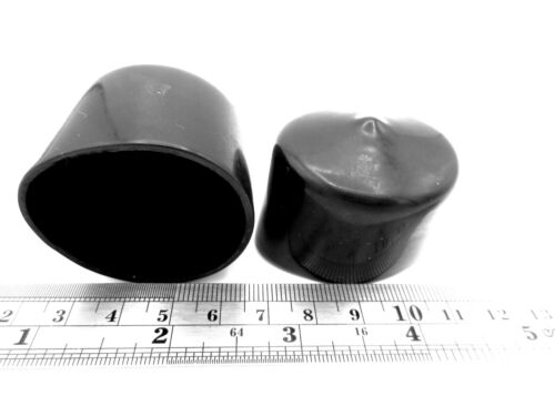 1.5" OD Fit Push-On Redondo Vinilo Tapa Cubierta Tubo Poste Tubo Perno Extremo, 1" Longitud - Imagen 5 de 12