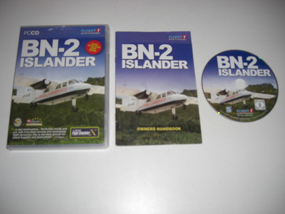 BN-2 ISLANDER PC CD ROM - Add-On Erweiterung Microsoft Flight Simulator Sim X FSX