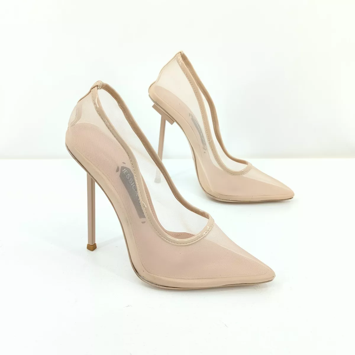 Nude pointed toe best sale heels
