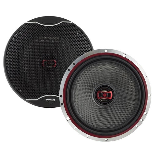 DS18 6.5" Car Coaxial Door Speakers EXL-SQ6.5 120W Rms 3-ohm 2-way Fullrange - Picture 2 of 7