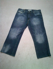 Vintage Paco Jeans Mens 36X26 Blue Baggy Wide Leg Fit Y2k Skate