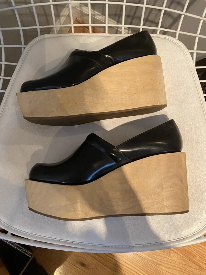 Zuecos de plataforma Rachel Comey Almer talla 9 - MUY RAROS Foto 4 de 4