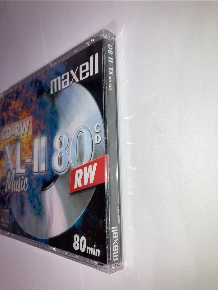 Maxell CD-RW 80 XL-II BRANDED DIGITAL Audio Music Rewritable 80Min IN Jewel Case - Image 3 of 4
