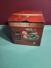 New Serene Cherub Fountain dual power By newport coast angel water figurine