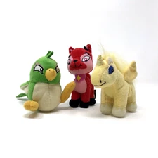 VINTAGE MCDONALD'S NEOPETS PLUSH SET OF 3 CIRCA 2004-2005