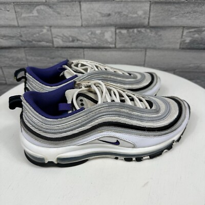 Nike Air Max 97 Airmoji White Purple DD9598-100 Mens Size 8 | eBay