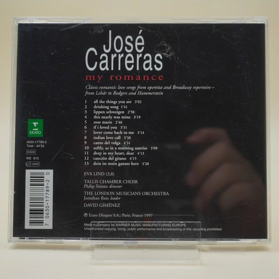 José Carreras - My Romance | CD | Zustand sehr gut - Bild 2 von 2