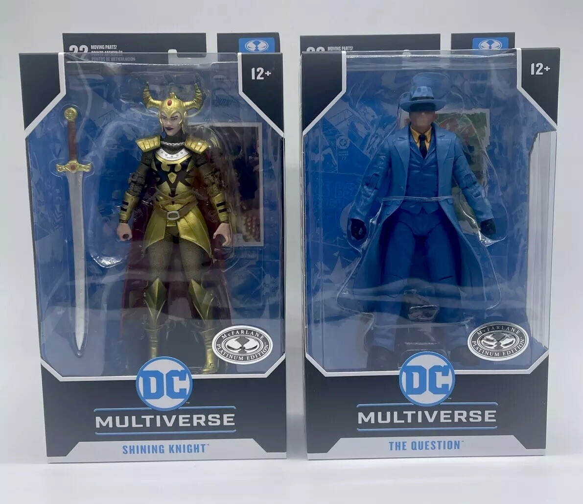 McFarlane Toys DC Multiverse Platinum Edition Chase Shining Knight 