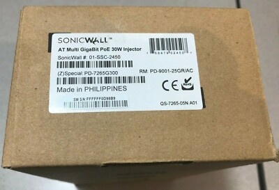 Sonicwall Gigabit Poe Injector