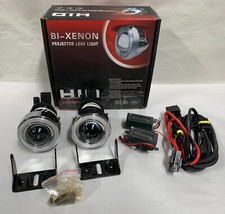 2 Unused Hid Bi-xenon Light Projector Lens Lamp Light Conversion Kit B25