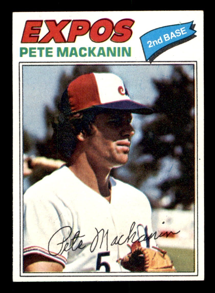 1977 Topps Baseball #156 Pete Mackanin NM/MT *d2