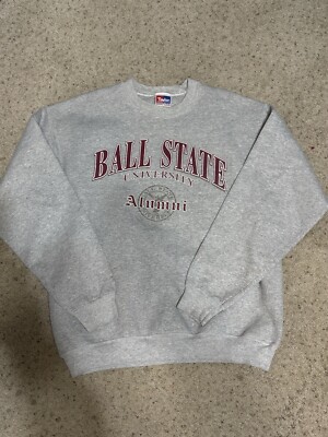 Ball State University Vintage Taylor Tag Crewneck Sweater